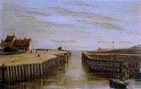 West Bay, Dorset, Harbour Entrance