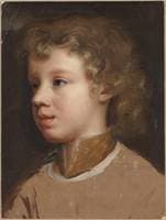 Sketch of the Artist's Son, Bartholomew Beale, Facing Left