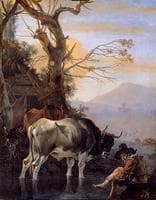 Landscape with a Cowherd