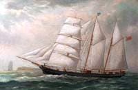 The Schooner 'Janie Gough'