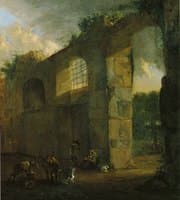 Shepherds near a Ruin