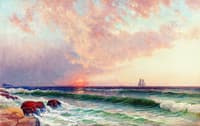 Sunset over the Coast