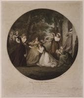 The Fall of Rosamund (after Thomas Stothard)