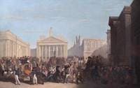 The Bank of England, Royal Exchange and Mansion House