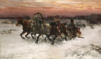 Troika Pursued by Wolves