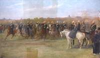The Shanghai Volunteers at a Review