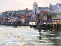 Harbour with Seagulls