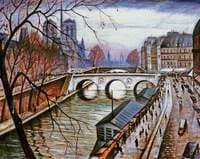 Notre Dame de Paris from Quai des Grands Augustins
