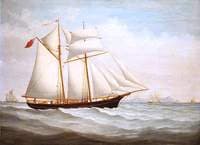 Schooner 'North Barrule' of Ramsey