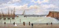 Watchet Harbour, before 1860