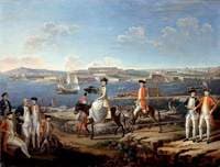 Lady Johnstone, Wife of the Governor of Menorca....