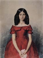Portrait of Nadezhda Zhdanovich as a Child