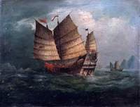 Chinese Junks, 1850