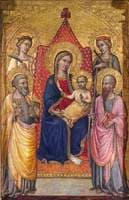 Virgin and Child Enthroned with Saints Peter, Paul, Catherine and Lucy
