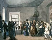 Police Commissary's Reception Room the Night Before a Holiday