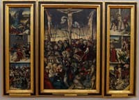 Crucifixion  Triptych (recto)