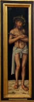 Crucifixion Triptych - Christ as the Man of Sorrows (verso)
