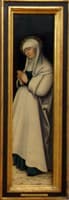 Crucifixion Triptych - The Virgin in Prayer (verso)