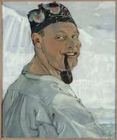 Self Portrait with Pipe