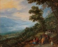 Gypsy Gathering in a Wood
