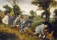 The Blind Leading the Blind (after Pieter Bruegel)