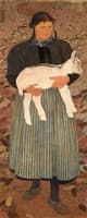 Woman with Goat