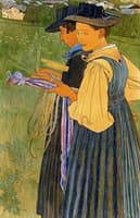 Les Tresseuses de paille
