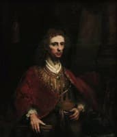 Portrait of a Man in a Red Cloak