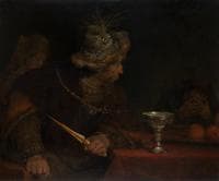 King Ahasuerus Condeming Haman