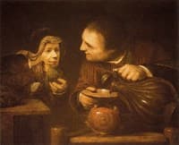 Elisha and the Widow of the Prophet Pouring the Flasks of Oil