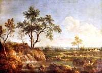 A Landscape with a Waterfall