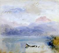 Sunset: Mountain Lake