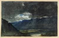 The Rhone Valley, a Storm