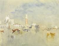 Venice: The Salute, Campanile and Doge's Palace from the Guidecca