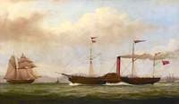 The Paddle Steamer 'Commodore'