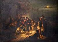 Chief of the Gipsies Dividing Spoil with His Tribe