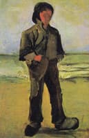 Fisherman on the Beach
