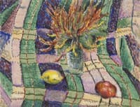 Table with Two Lemons