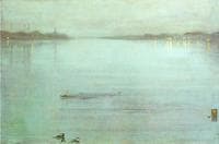 Nocturne: Blue and Silver - Cremorne Lights