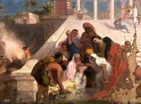 Scene at a Ghaut on the Banks of the Ganges