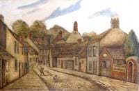 A View of Swanage High Street Looking West from the 'Red Lion' Inn, Dorset