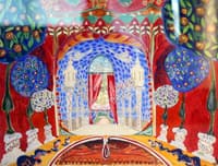 Drop-curtain of the Scene