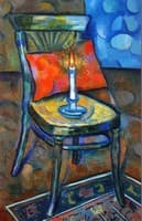 Chair with a Candle
