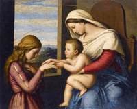 The Mystic Marriage of Saint Catherine
