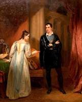 Charles Mayne Young, as Hamlet and Mary Glover as Ophelia in 'Hamlet' by William Shakesp