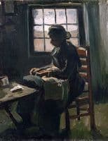 Woman Sewing