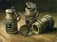 Still Life with Three Beer Mugs