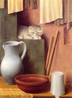 Still Life with a Cat