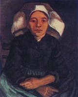 Peasant Woman Half Sitting
