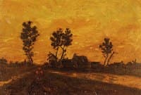 Landscape with Sunset